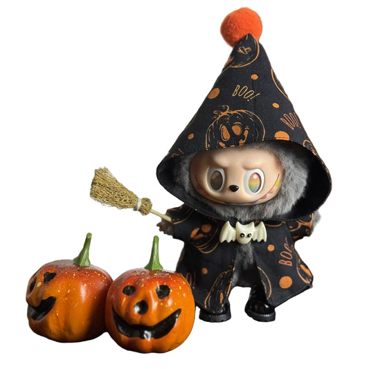 Handmade Rare Pumpkin Patch Labubu Outfit