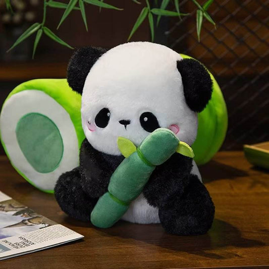 Shop Bamboozle: Surprise Panda Inside Bamboo Plushie - Goodlifebean Plushie | Stuffed Animal