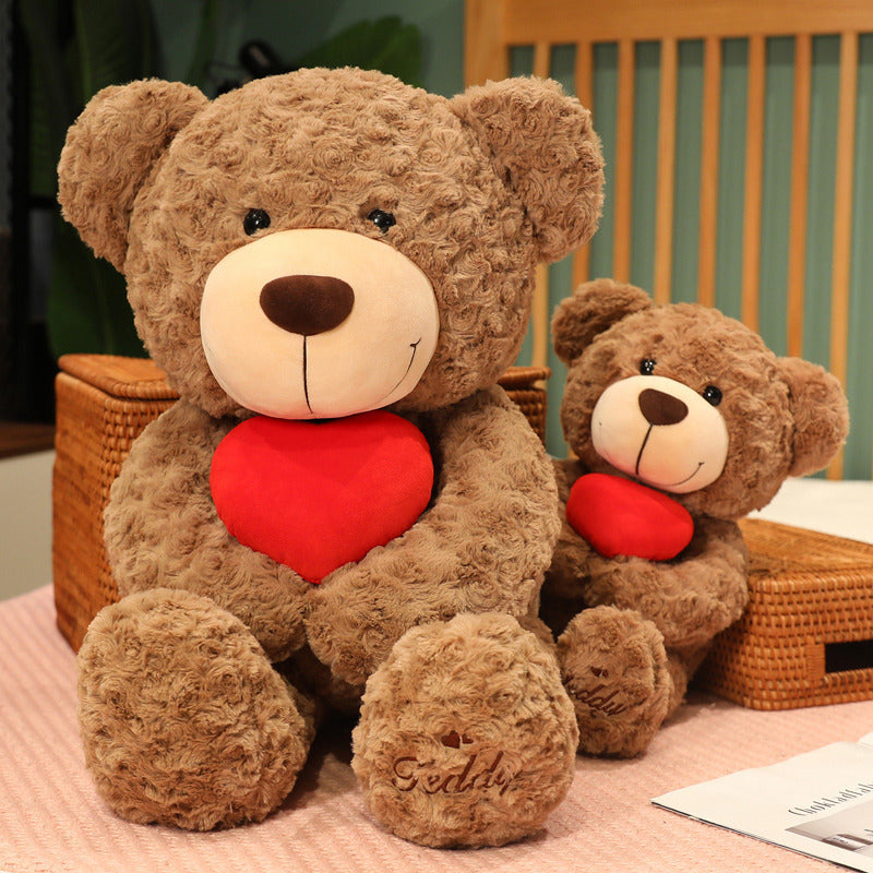 Shop Bibi:The Giant Heart Teddy Bear| Best 'I Love You' Gift for Her - Goodlifebean Plushie | Stuffed Animal