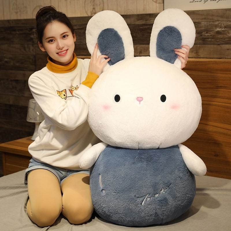 Chubbs: Chubby Bunny Plushie | Giant Stuffed Animal Rabbit - Goodlifebean