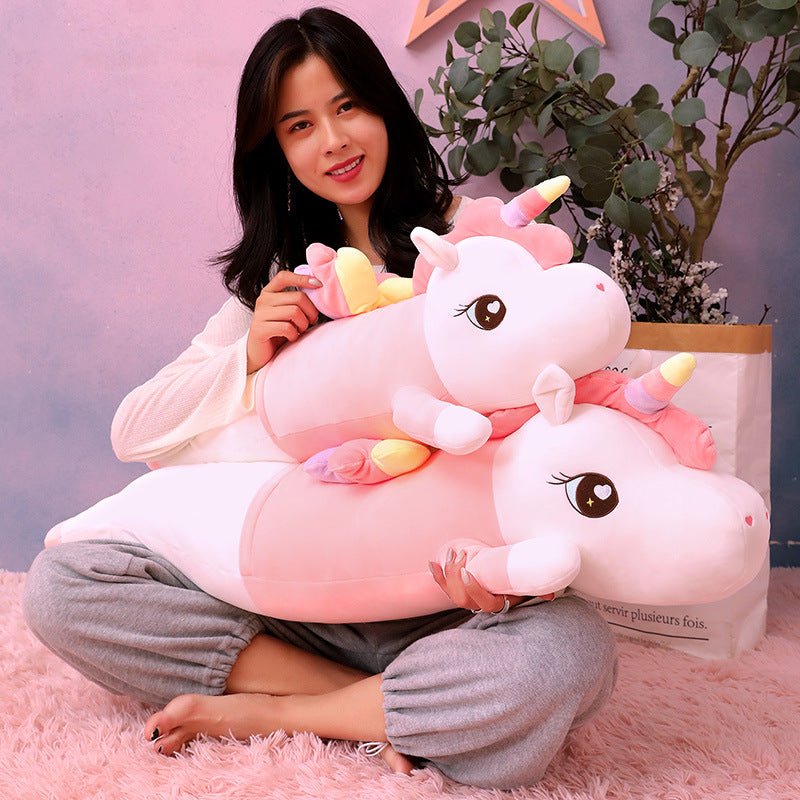 Jumbo Unicorn Plushie - Goodlifebean Stuffed Animals