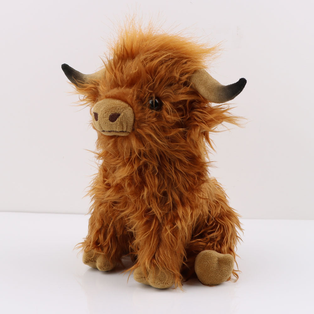 Cute Mini Highland Cow Plushie
