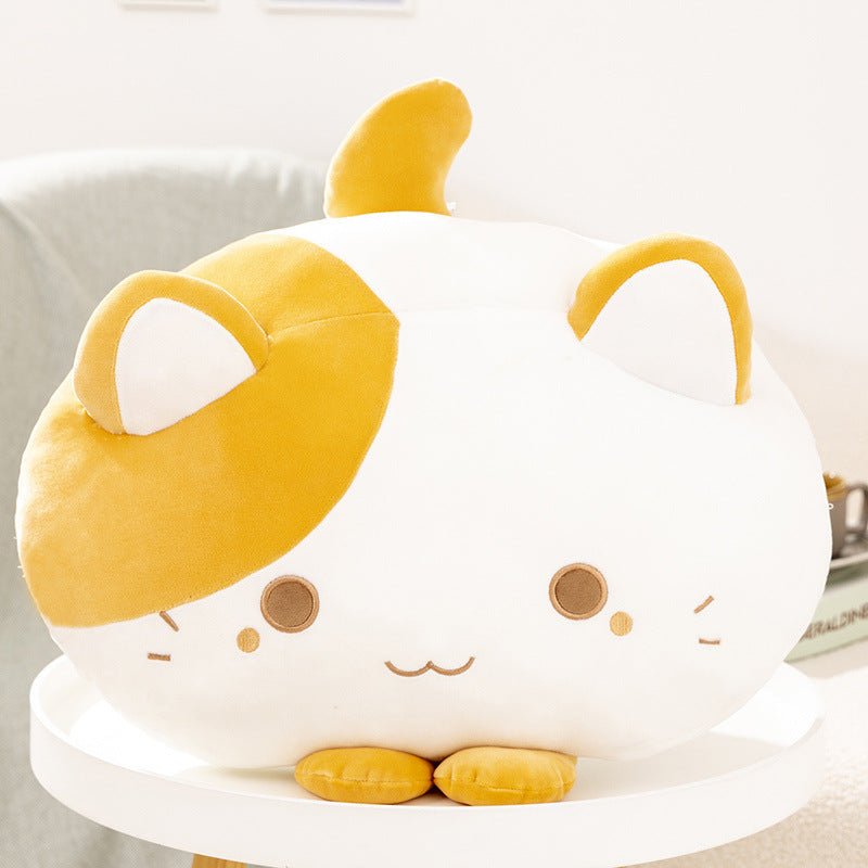 Cloudlet: Lazy Cat Plushie Pillow - Goodlifebean product_type