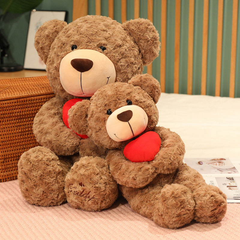 Shop Bibi:The Giant Heart Teddy Bear| Best 'I Love You' Gift for Her - Goodlifebean Plushie | Stuffed Animal