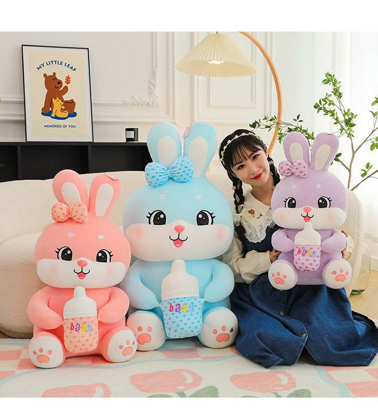 Shop Poffy: Giant Cute Bunny Plush - Goodlifebean Plushie | Stuffed Animal