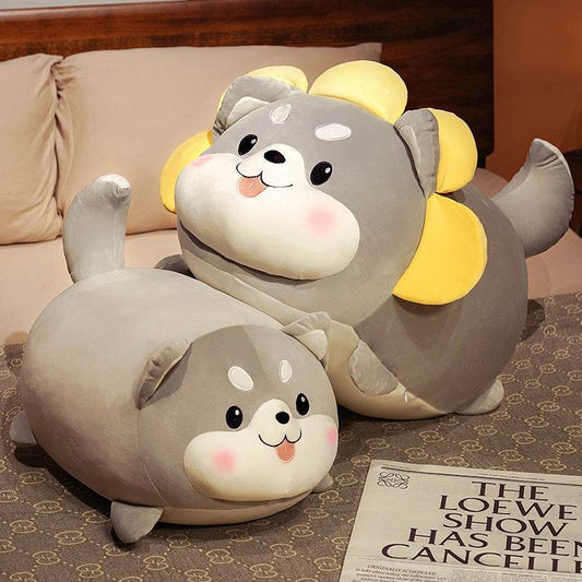 Loki: Giant Chubby Husky Plushie | Stuffed Animal Husky - Goodlifebean Stuffed Animals