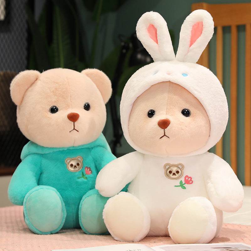 Cute Fuzzy Wuzzy Teddy Bear Plushie - Goodlifebean Stuffed Animals