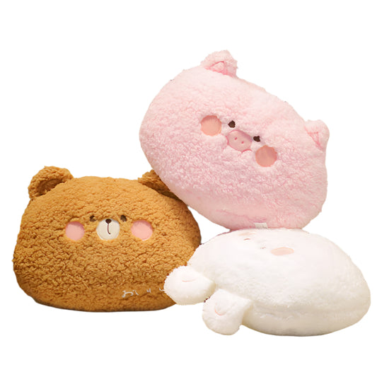 SnuggleMochi™ Plush Pillow | Kawaii Animal Plush Pillow.