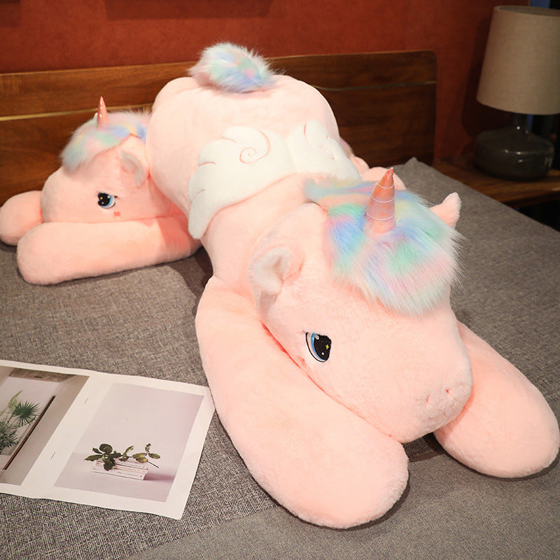 Sparkles: JUMBO Unicorn with Wings Plushie