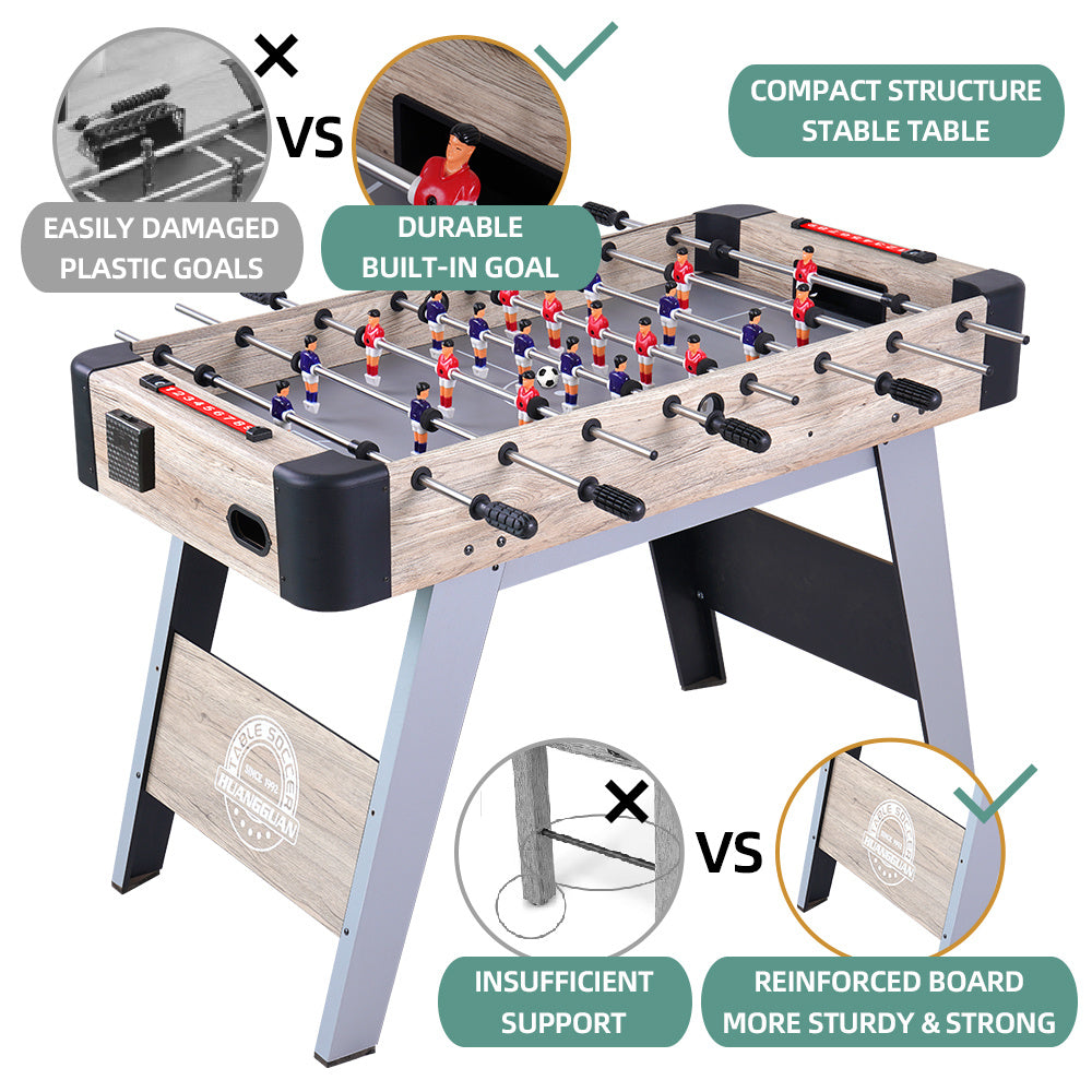 Giant Engineered Wood Foosball Table | 48".