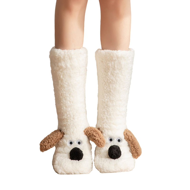 Warm FUZZY Plush Socks.