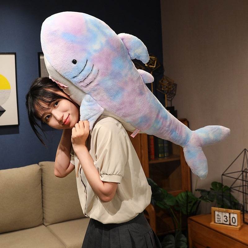 Rainbow Mermaid Shark Plush - Goodlifebean