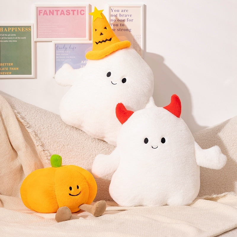 Shop Gourd & Ghoul | Kawaii Halloween Pumpkin and Ghost Stuffed Animals - Goodlifebean Plushie | Stuffed Animal