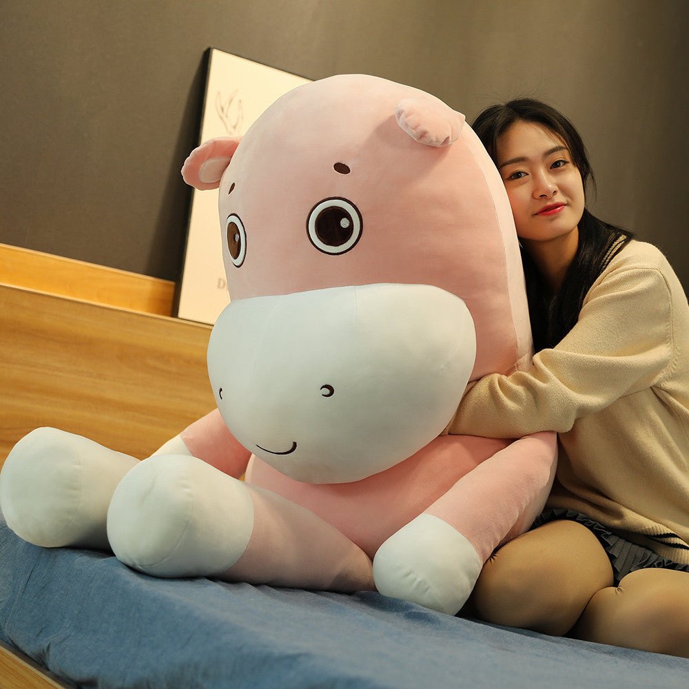 Gloria: Kawaii Baby Hippo Plushie - Goodlifebean Stuffed Animals