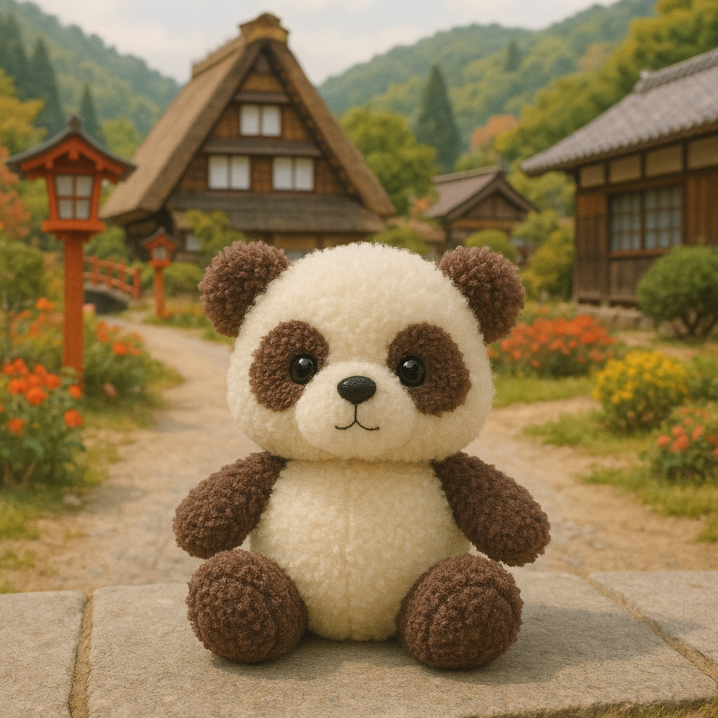 Lulu: Mini Panda Plushie