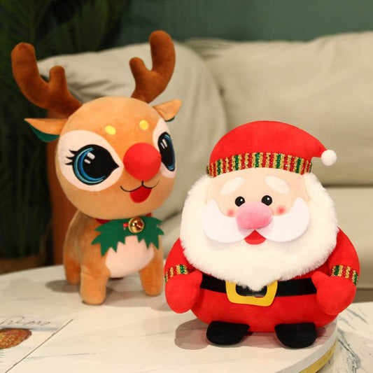Shop Merryland Santa and Reindeer Plush Toys - Goodlifebean Plushie | Stuffed Animal