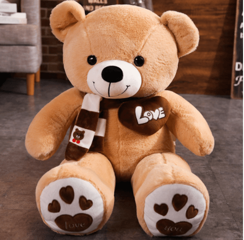 Shop Coco: Large Teddy Bear Plush - Stuffed Animals Goodlifebean Giant Plushies