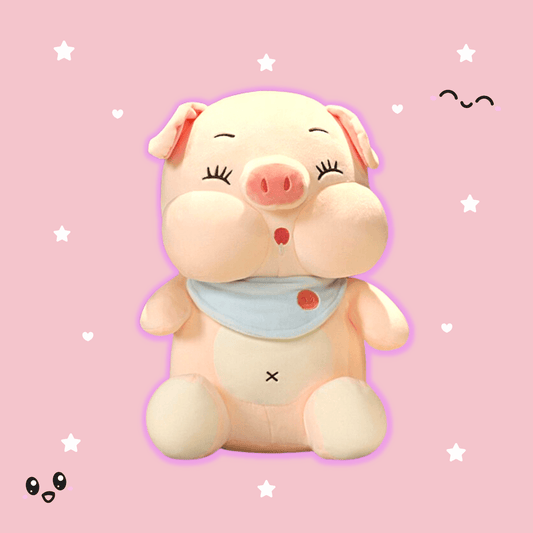 Shop Giant Stuffed Baby Pig Plush - Goodlifebean Plushie | Stuffed Animal