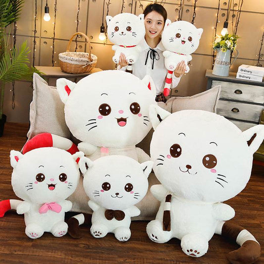 Shop Sushie: Giant Kawaii Cat Plushie - Goodlifebean Plushie | Stuffed Animal