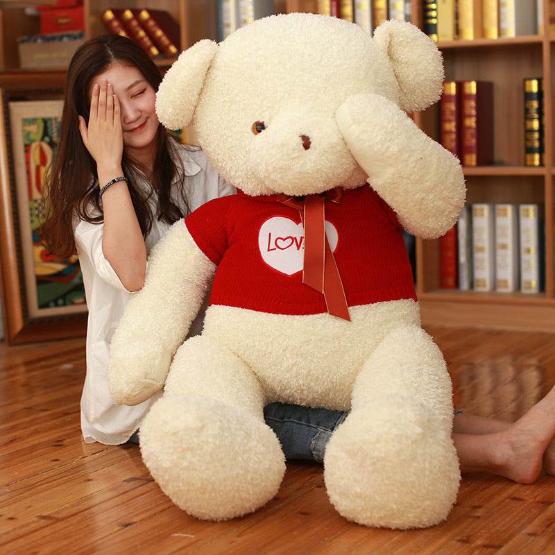 Shop Cuddlebug: 51 inch Giant Stuffed Teddy Bear | 4.2ft Giant Big Teddy Bear - Goodlifebean Plushie | Stuffed Animal
