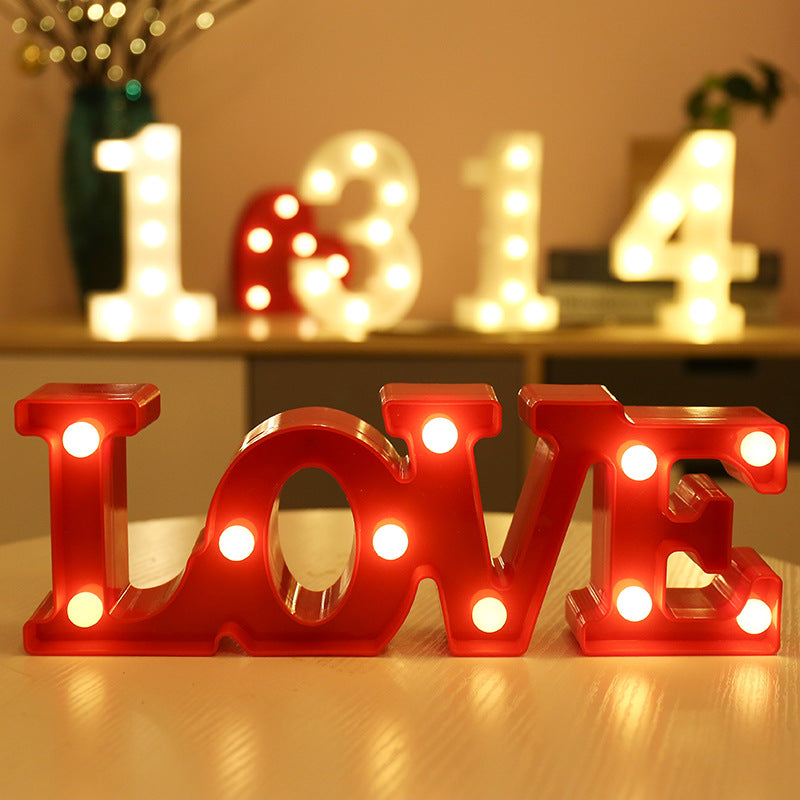 Shop Luminous LED Letter Number Night - Home & Garden Goodlifebean Giant Plushies
