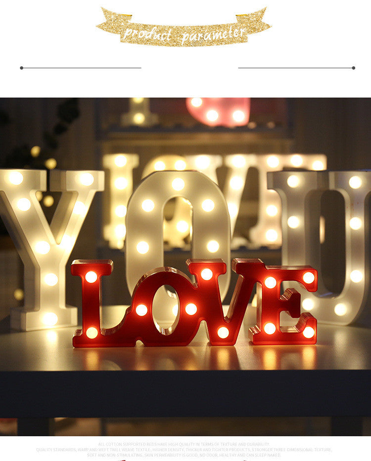 Shop Luminous LED Letter Number Night - Home & Garden Goodlifebean Giant Plushies