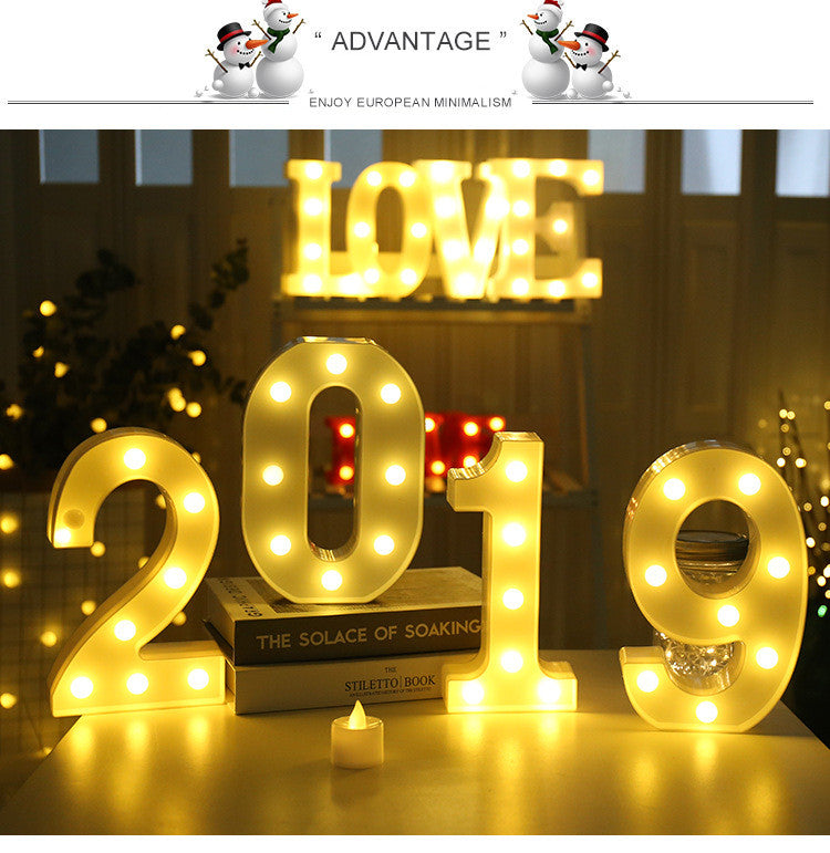 Shop Luminous LED Letter Number Night - Home & Garden Goodlifebean Giant Plushies