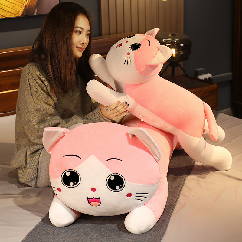 Shop Cheddar: Jumbo Stuffed Cat - Stuffed Animals Goodlifebean Giant Plushies