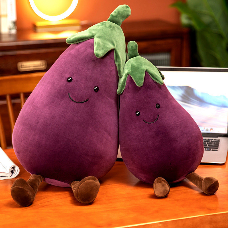 Shop Funny Giant Eggplant Plush - Stuffed Animals Goodlifebean Plushies | Stuffed Animals