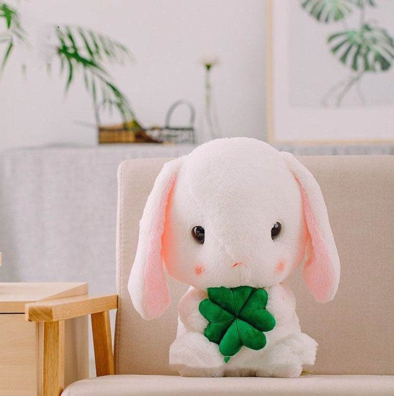 Shop Giant Furry Ear Bunny Plush - Goodlifebean Plushie | Stuffed Animal
