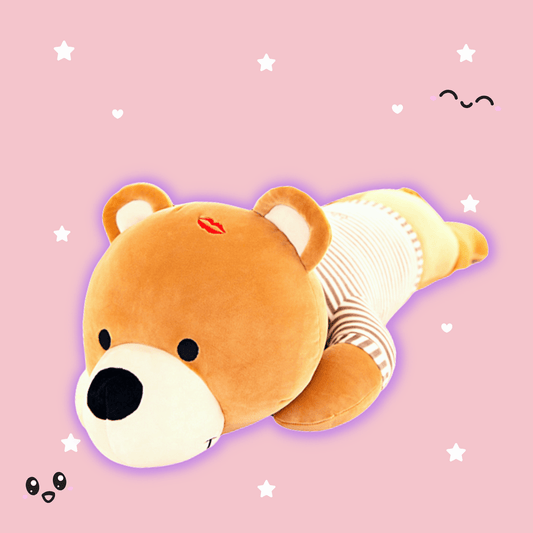 Shop Nellybear: The Giant Sleepy Bear - Goodlifebean Plushie | Stuffed Animal