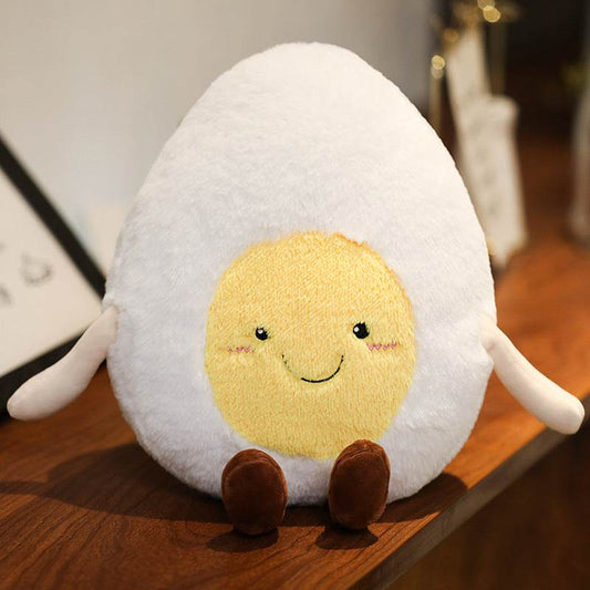 Shop Sunny Side Up Egg Plush - Goodlifebean Plushie | Stuffed Animal