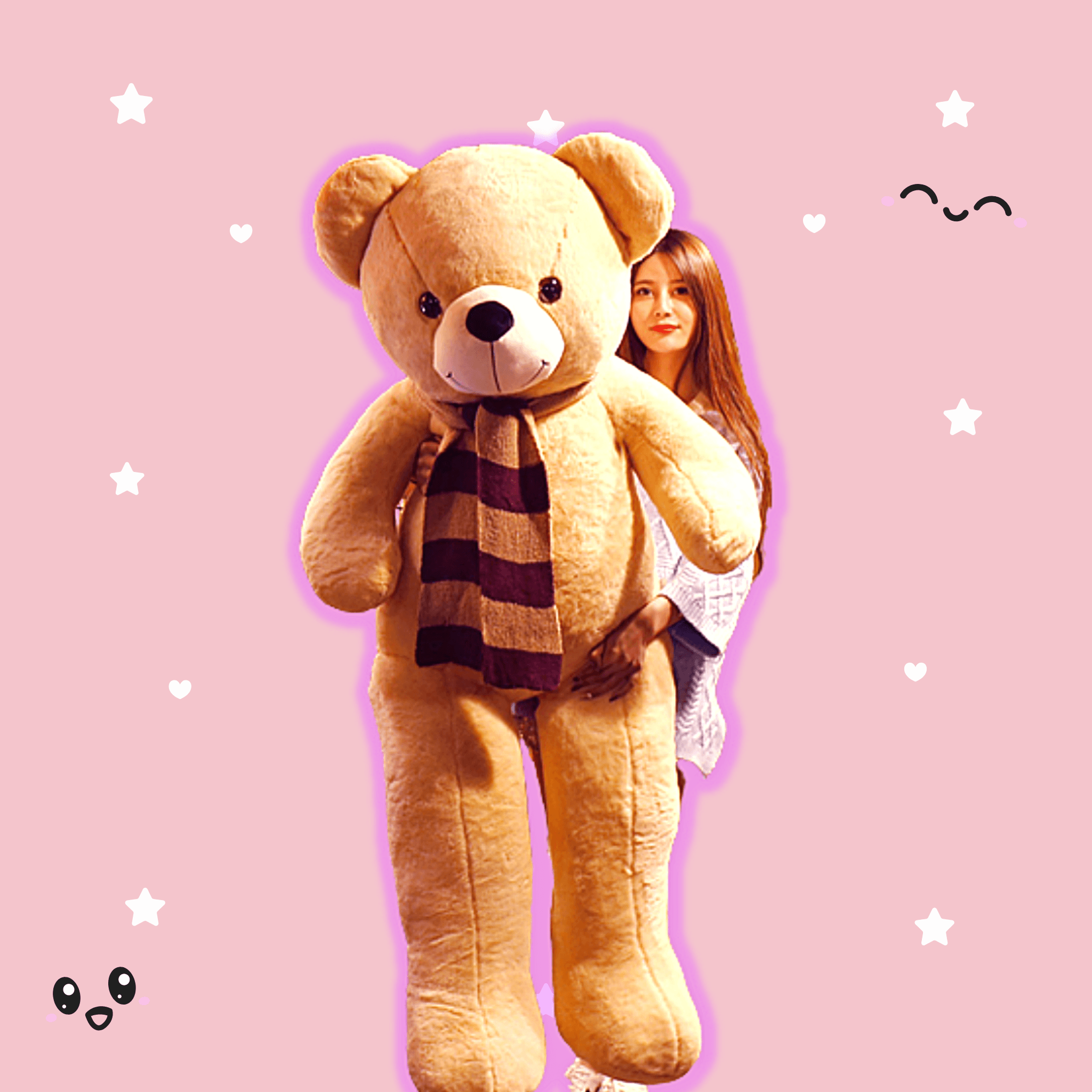 Gentleman Giant Teddy Bear Plush Large Teddy bear Goodlifebean