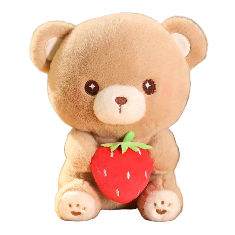 Shop Tiny Teddy Berry: Kawaii Teddy Bear - Goodlifebean Plushie | Stuffed Animal