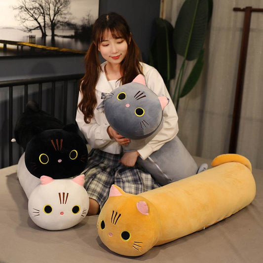 Shop Fluffy Kawaii Cat Plushie - Goodlifebean Plushie | Stuffed Animal