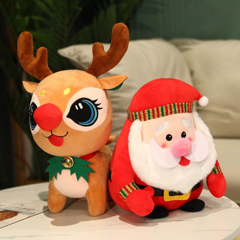 Shop Merryland Santa and Reindeer Plush Toys - Goodlifebean Plushie | Stuffed Animal