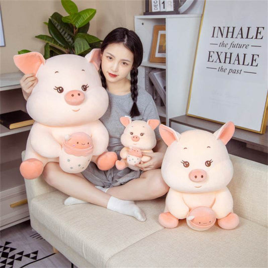 Plumy: The Humble Piggy Plush - Goodlifebean Stuffed Animals