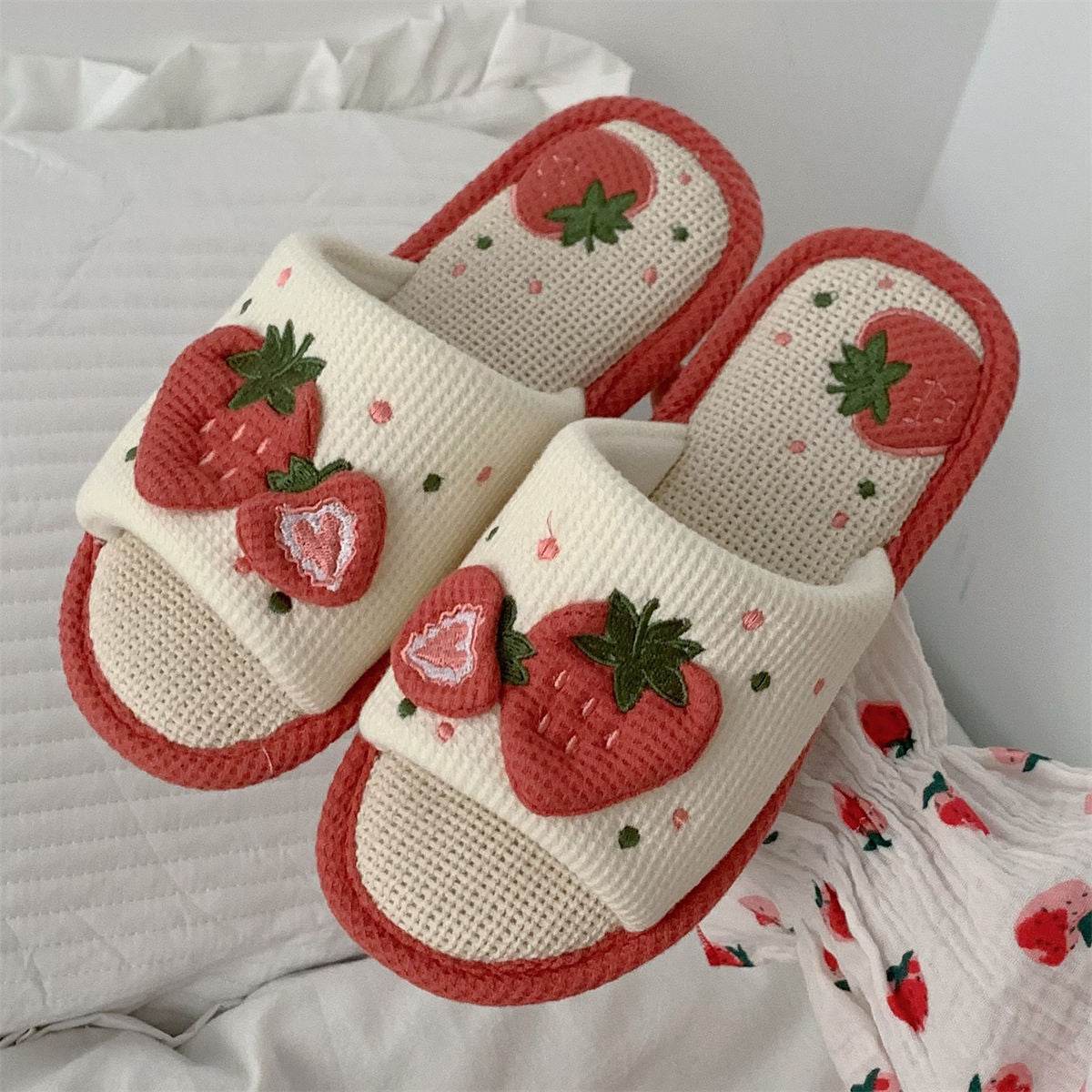 Shop Snuggly Strawberry Slippers - Home & Garden Goodlifebean Giant Plushies