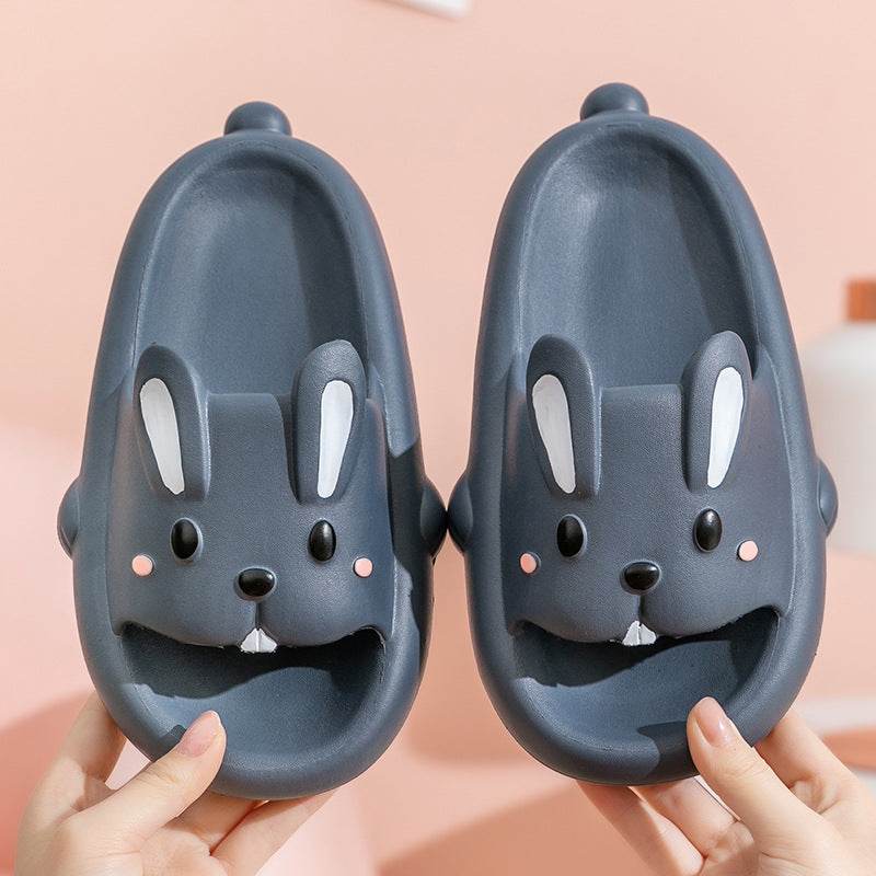 Shop Hoppin' Happy Kawaii Bunny Slippers - Shoes Goodlifebean Giant Plushies