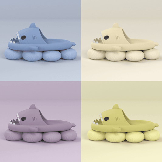 Shop Premium Shark Slides - Goodlifebean Plushie | Stuffed Animal