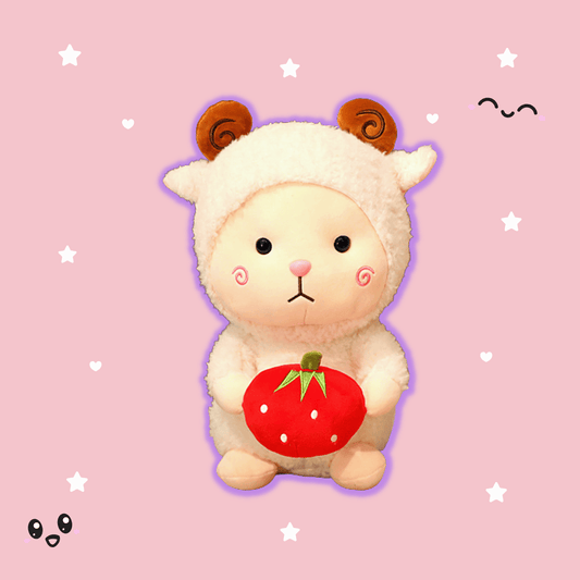 Shop Kawaii Cuddly Sheep Plush - Goodlifebean Plushie | Stuffed Animal
