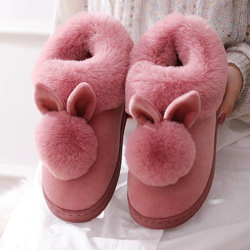 Plush Bunny Slippers - Goodlifebean