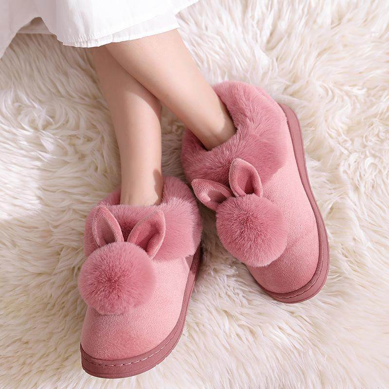Plush Bunny Slippers - Goodlifebean