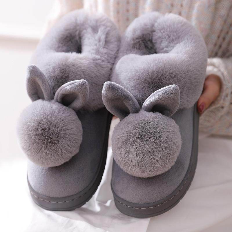 Plush Bunny Slippers - Goodlifebean