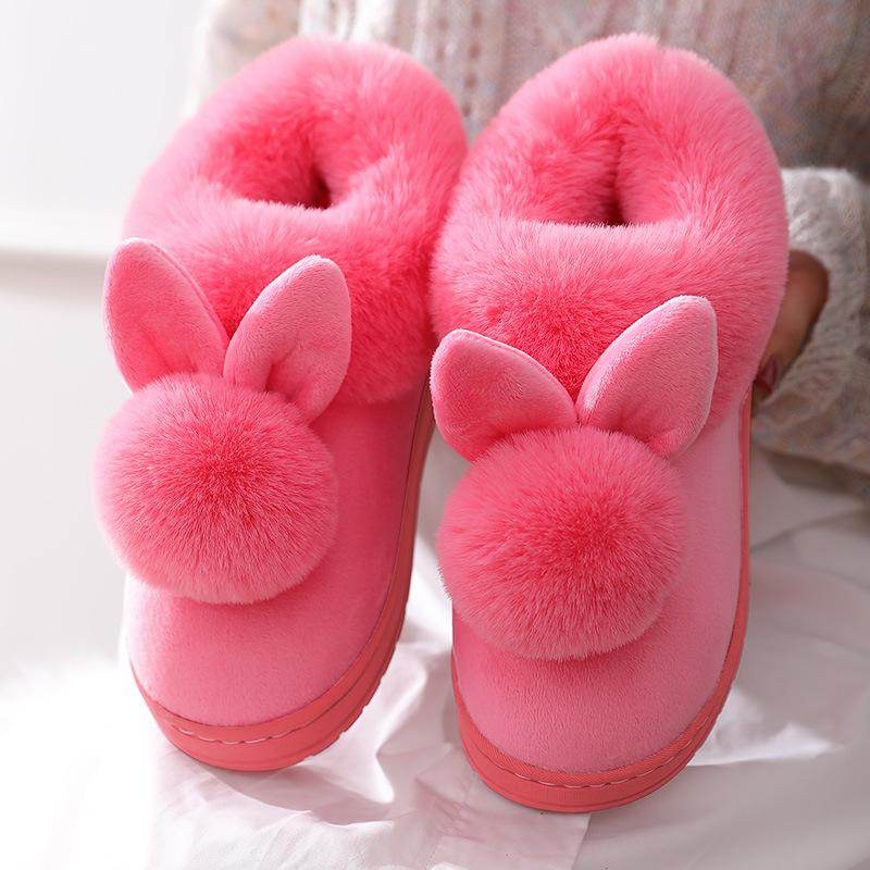 Plush Bunny Slippers - Goodlifebean