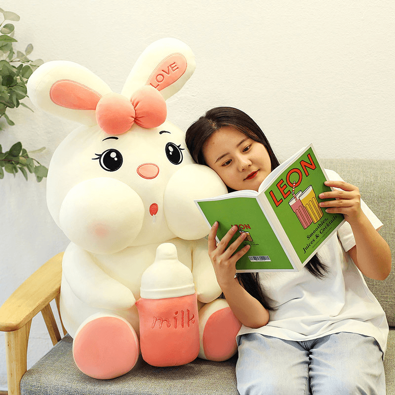 Shop Honey The Giant Stuffed Bunny Plush - Goodlifebean Plushie | Stuffed Animal