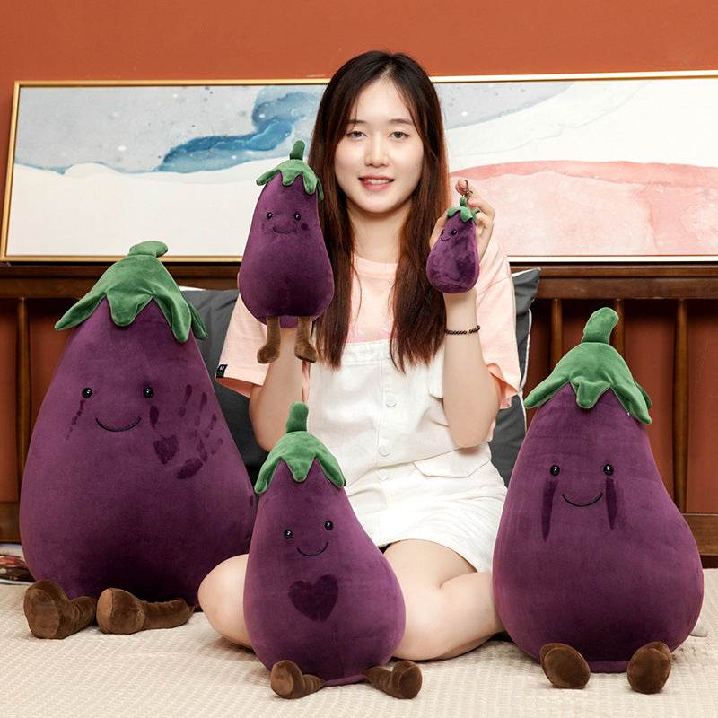 Funny Giant Eggplant Plush - Goodlifebean Stuffed Animals