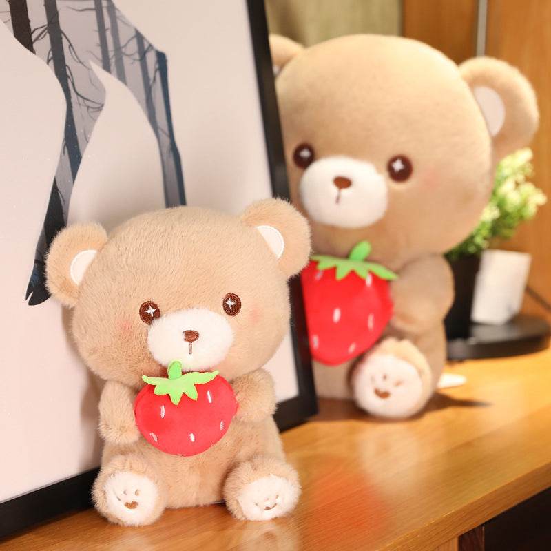 Shop Tiny Teddy Berry: Kawaii Teddy Bear - Goodlifebean Plushie | Stuffed Animal