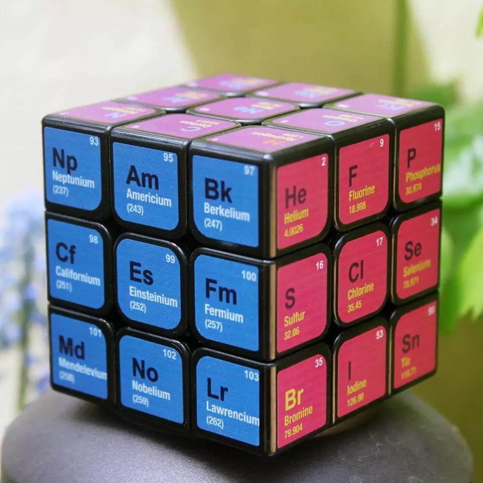 Shop Rubik’s Cube Periodic Table - Goodlifebean Plushie | Stuffed Animal
