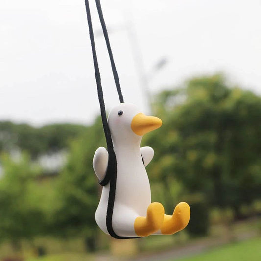 Shop Swinging Car Duck - Goodlifebean Plushie | Stuffed Animal